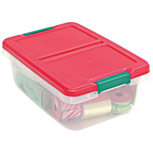 Hefty Clear Storage Tote HFT71010101911928 Blain's Farm & Fleet