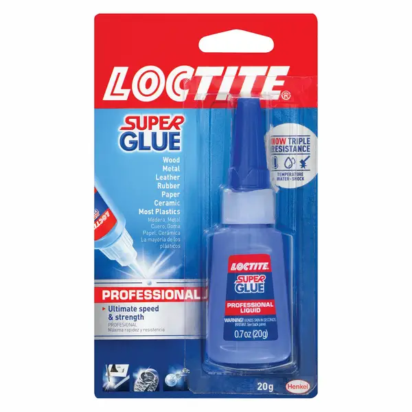 Shop LOCTITE Ultra Gel Control Super Glue, 1 Bottle with Professional  Liquid Super Glue, 1 Bottle at