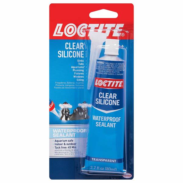 Loctite Clear Silicone Waterproof Sealant - 908570