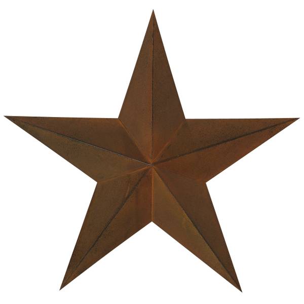 Gerson 24" Rustic Metal Star Wall Hanging 2128670 Blain's Farm & Fleet