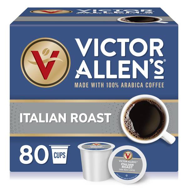 victor allen french roast k cups