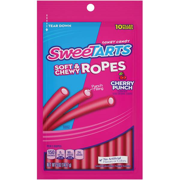 Sweetarts Soft And Chewy Cherry Punch Ropes 518303 Blains Farm And Fleet 