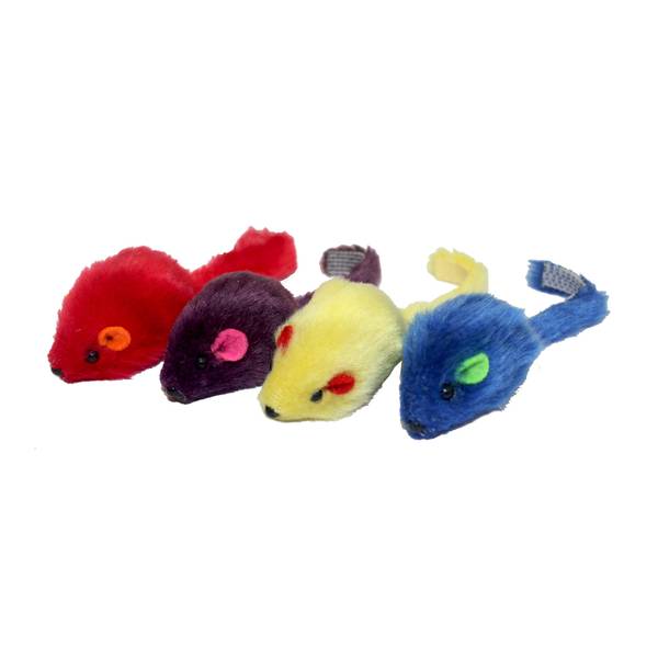 Photo of Multicolored Mice Cat Toy Assortment