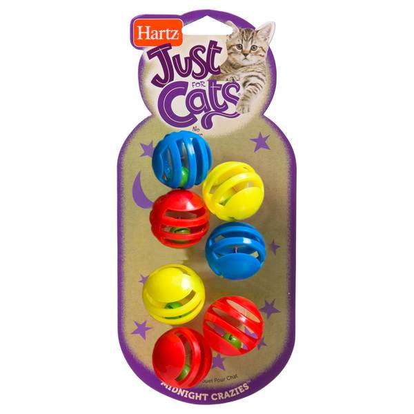 Hartz Just for Cats Midnight Crazies Cat Toy 7 ea Pack of 7 