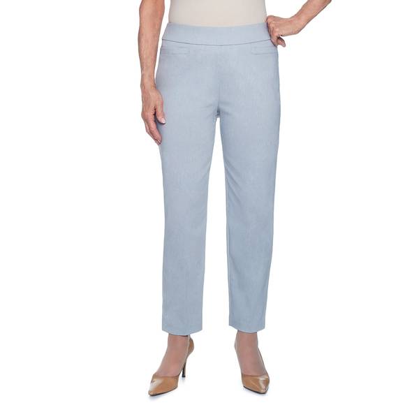 Alfred Dunner Women's Plus Size Allure Stretch Pants, Grey, 18WS ...