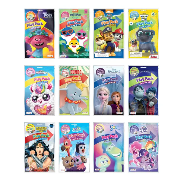 Bendon Play Pack Assortment - Coloring Books