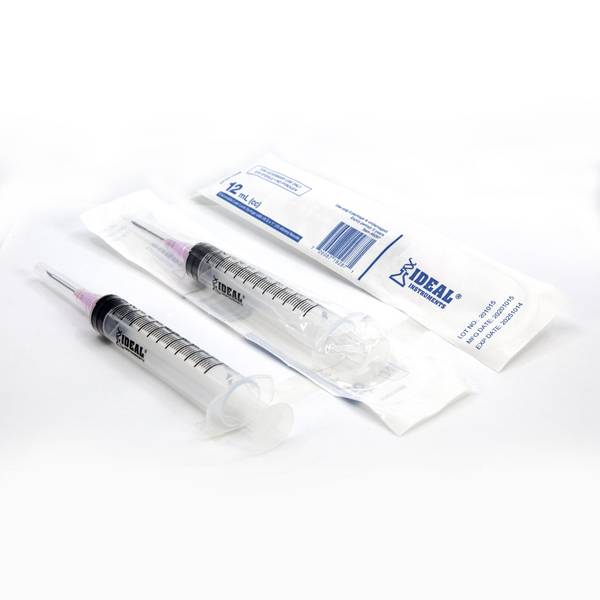 NEOGEN 100-Count 12cc 18G x 1 Disposable Syringes - 9287