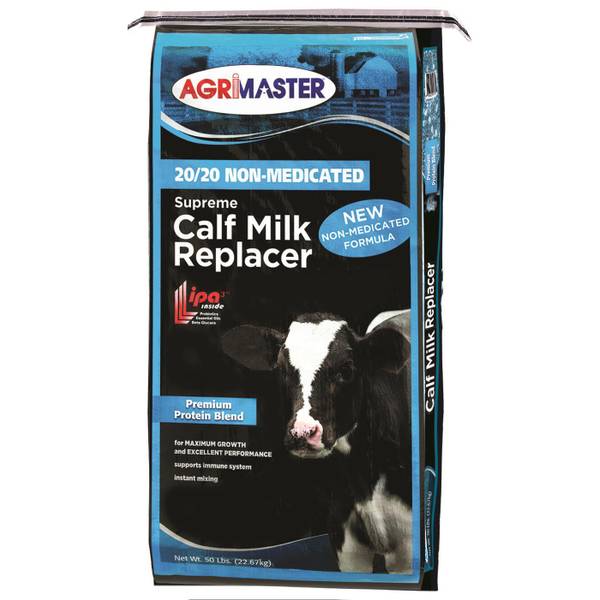 Agrimaster 50 lb IPA3 20/20 Non-Medicated Supreme Calf Milk Replacer ...