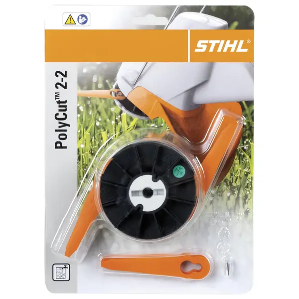 Genuine STIHL PolyCut 2-2 / 3-2 Plastic Blades – 8-Pack For FSA45 Trimmer