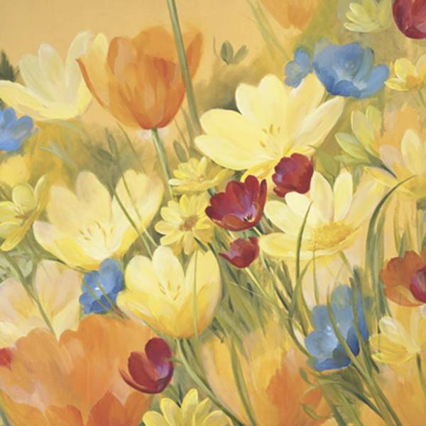 Photo of Square Flower Greeting Card