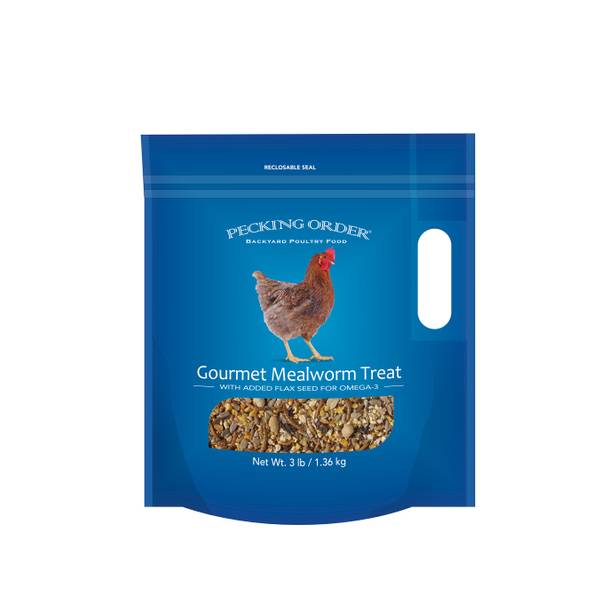 Pecking Order Gourmet Mealworm Treat - 009326 | Blain's Farm & Fleet