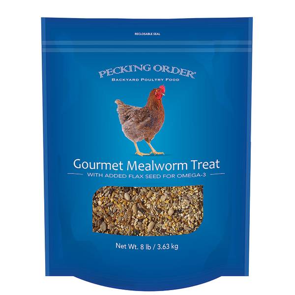 Pecking Order Gourmet Mealworm Treat, 8 lb - 009327 | Blain's Farm & Fleet