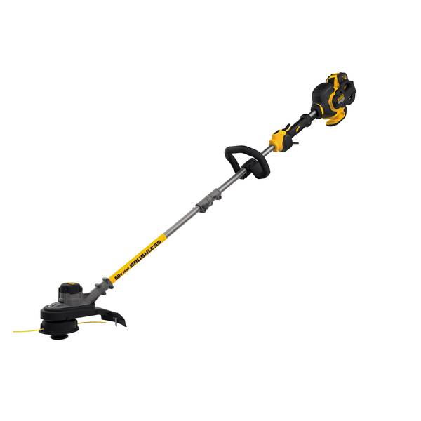 BLACK+DECKER EASYFEED 20-volt Max 12-in Straight Shaft Battery String  Trimmer 1.5 Ah (Battery and Charger Included) in the String Trimmers  department at