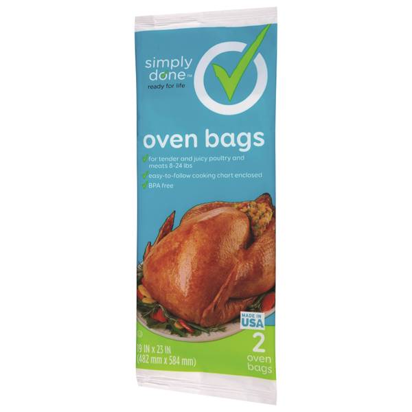 Simply Done Oven Bags - 2 bags