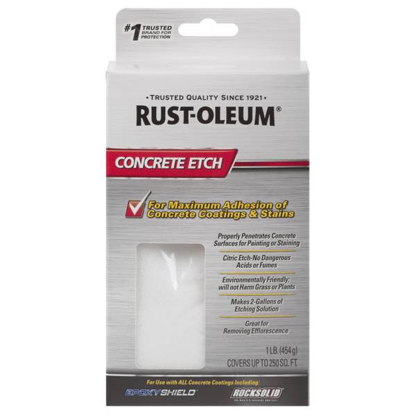 Rustoleum 1 Lb Epoxy Shield Concrete Etch  238475