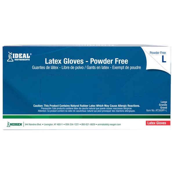 Photo of 100 Count Powder Free Latex Gloves