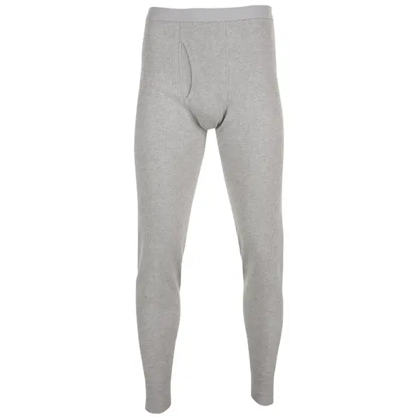 Buy Grey Waffle Maximum Warmth Long Thermal Pants M, Underwear
