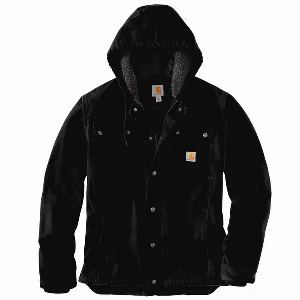 Carhartt Men's Washed Duck Bartlett Jacket - 103826-BLK-2X