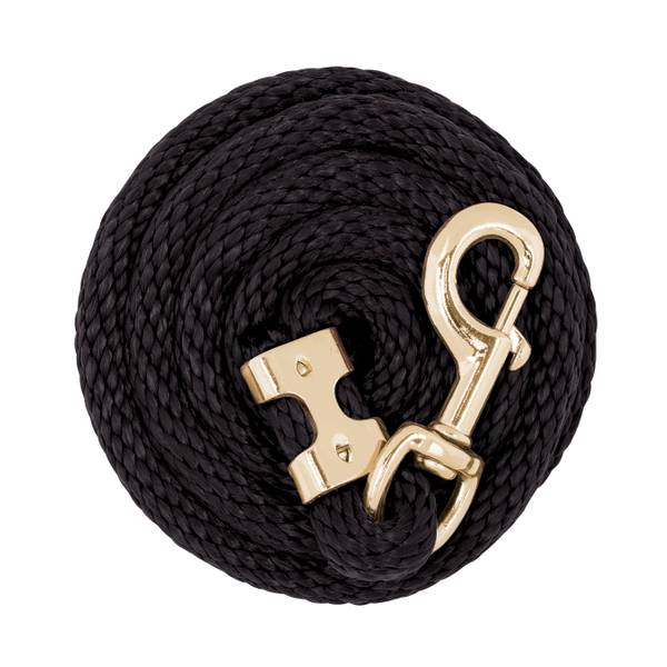 Weaver Leather White Cotton Lead Rope with Solid Brass