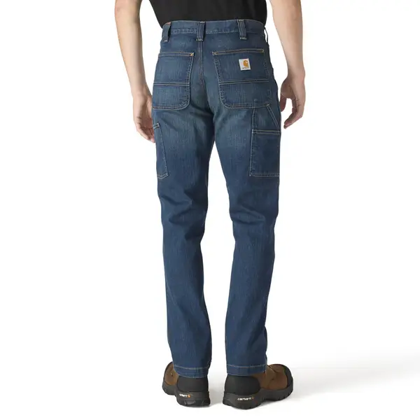 Carhartt Men's Relaxed Straight Rugged Flex Denim Dungarees