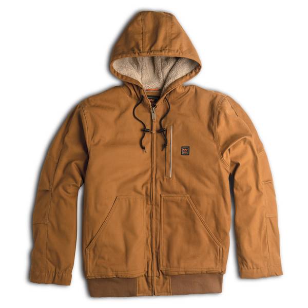 walls men's super duck hooded bomber jacket