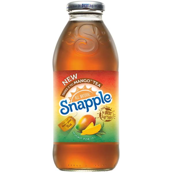 UPC 076183003305 product image for Snapple 16 oz Mango Snapple Tea | upcitemdb.com