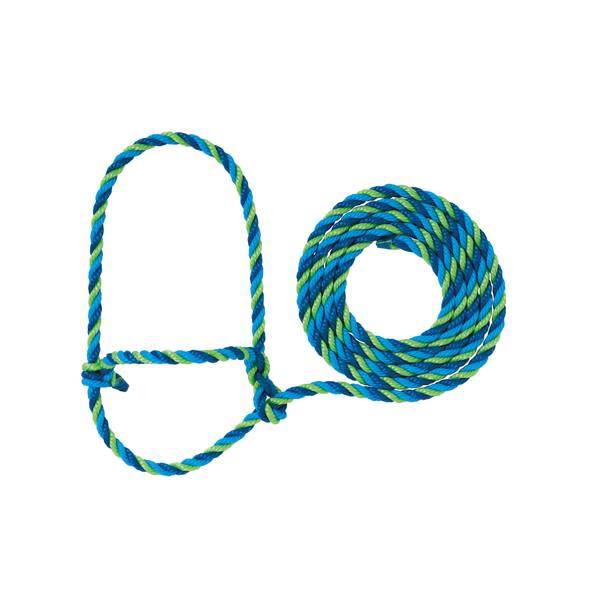 Tough 1 Miniature Poly Rope Halter - Blue / Large