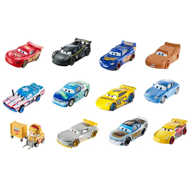Disney Car Toys Holiday Hotshot Lightning McQueen, Miniature, Collectible  Racecar Automobile Toys Based on Cars Movies, for Kids Age 3 and Older