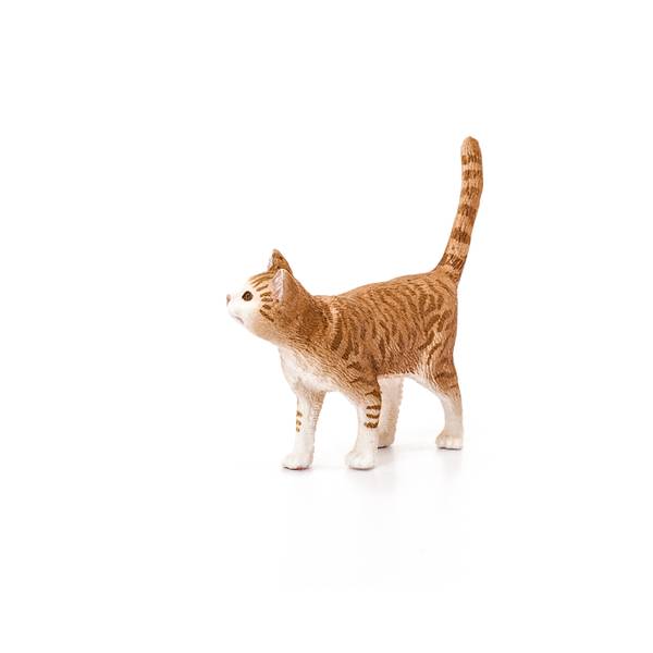 Schleich Standing Cat Model World of Nature Farm Kids Animal Toy Figurine for sale online 