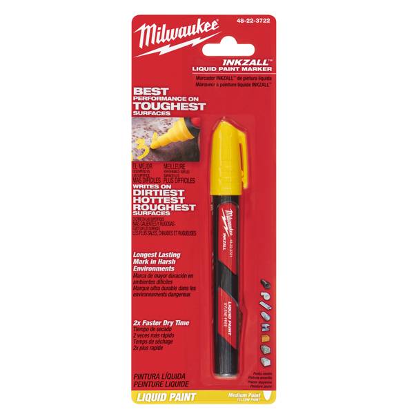 Milwaukee 48-22-3150 12 Pack INKZALL Black Ultra Fine Point Markers