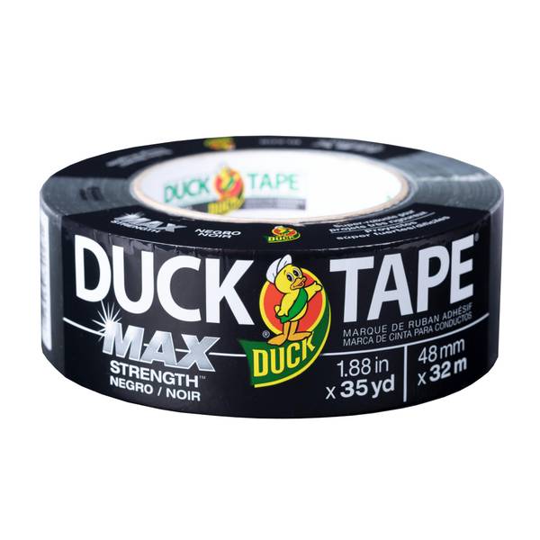 Black Maximum Strength Duck Brand Duct Tape