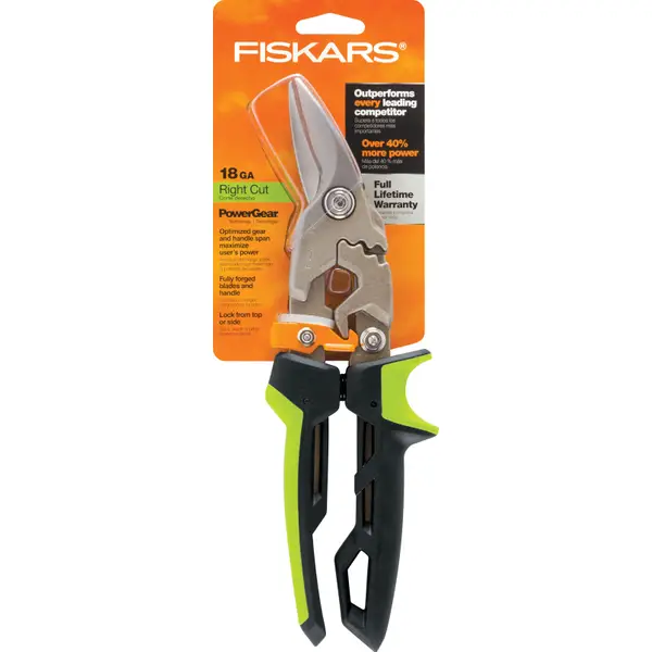 Fiskars 8 Red Scissors & Snips Set 2ct