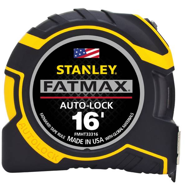 Stanley FMHT33706W Fat Max Keychain Tape Rule, 1/2-Inch by 6-Feet
