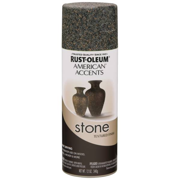 Krylon Stone Textured Finish Spray Paint Limestone Color - Read Description