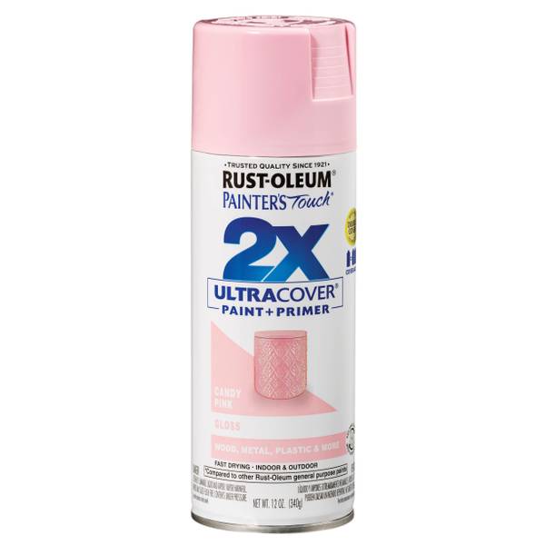 Fluorescent Pink, Rust-Oleum Specialty Flat Spray Paint- 11 oz