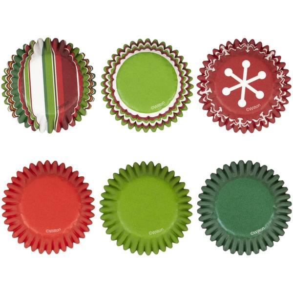 Wilton 150-Count Holiday Mini Baking Cups