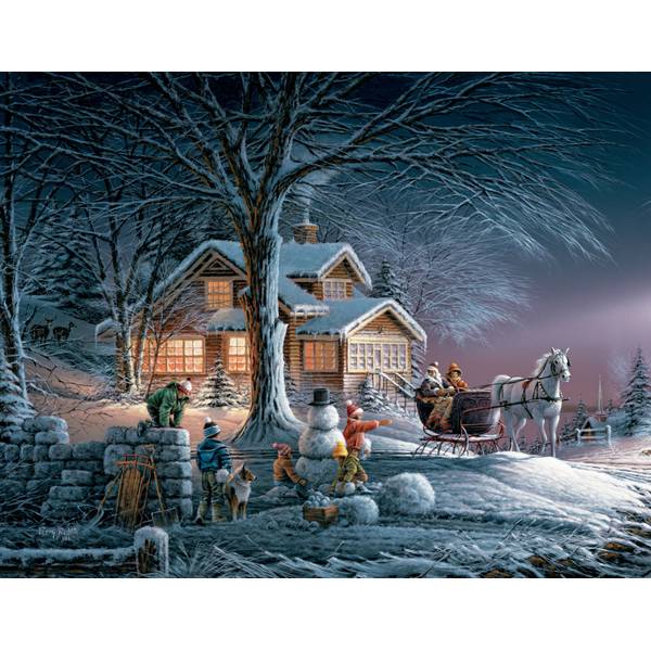 LANG Winter Wonderland Boxed Christmas cards with Envelopes, 18/Pack (1004806)