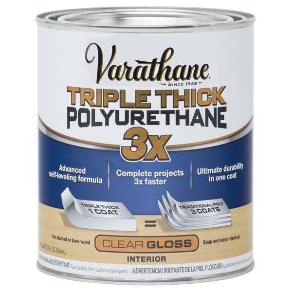 Photo of 1 Qt Triple Thick Gloss Polyurethane