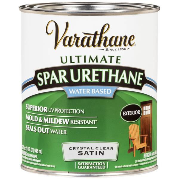 Photo of 1 Qt Ultimate Exterior Water-Based Satin Spar Urethane