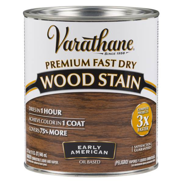 262005 1 Quart Early American Fast Dry Wood Stain