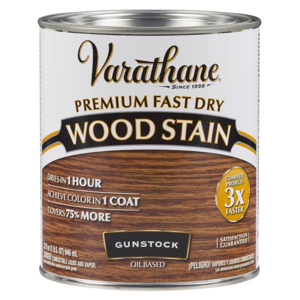 Varathane Gunstock Premium Fast Dry Wood Stain, 2PK