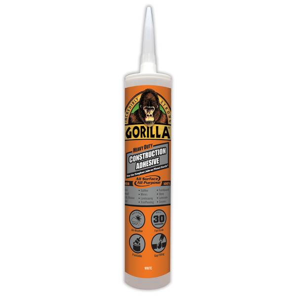 Gorilla Heavy Duty Ultimate Construction Adhesive 9 FL oz