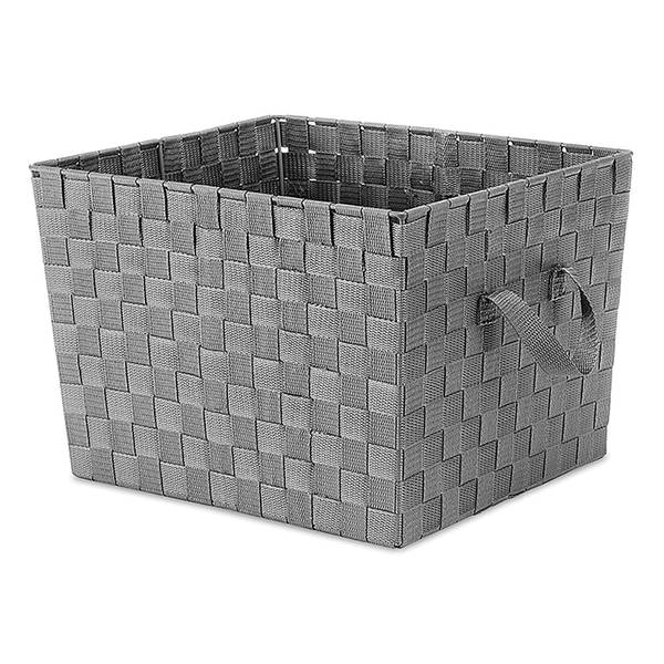 Photo of Grey Woven Strap Tote