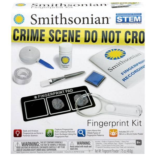 Smithsonian Fingerprint Kit 52491 Blain's Farm & Fleet