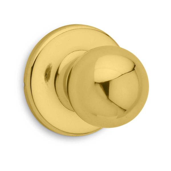 Photo of Polo Hall/Closet Knob in Polished Brass