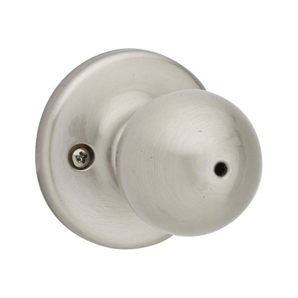 Photo of Polo Bed/Bath Knob in Satin Nickel
