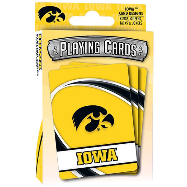 MasterPieces Iowa Hawkeyes Playing Cards UIA3100 Blain #39 s Farm Fleet MasterPieces Iowa Hawkeyes Playing Cards UIA3100 Blain #39 s Farm Fleet