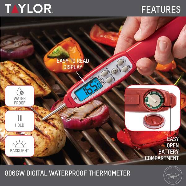Taylor 1 Instant-read Analog Dial Kitchen Meat Cooking
