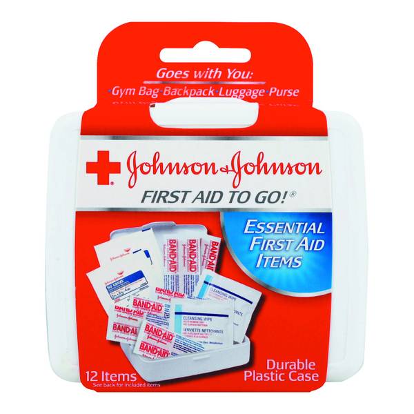 Johnson & Johnson First Aid To Go Kit 8605768 Blain's Farm & Fleet