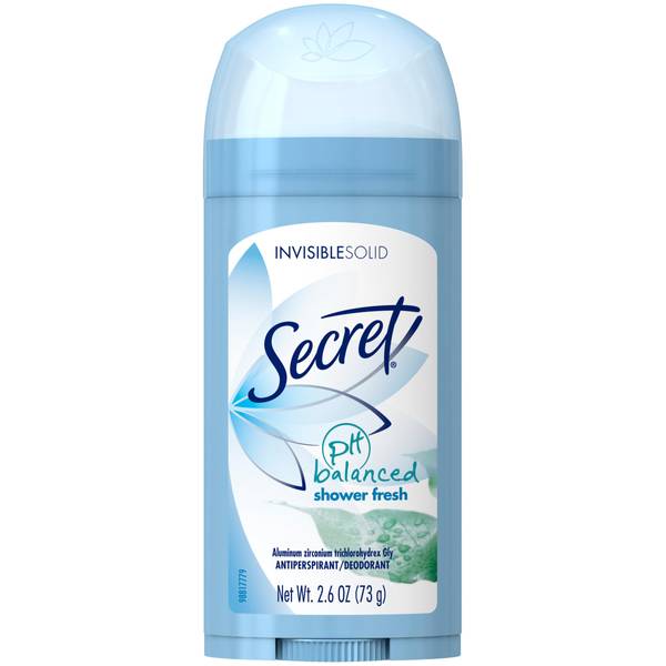 heel fijn Boomgaard zuur Secret Invisible Solid Shower Fresh Deodorant - 8627474 | Blain's Farm &  Fleet